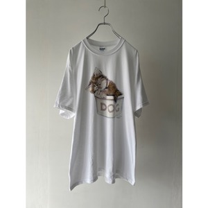 -V.Miller- cat print T-shirt
