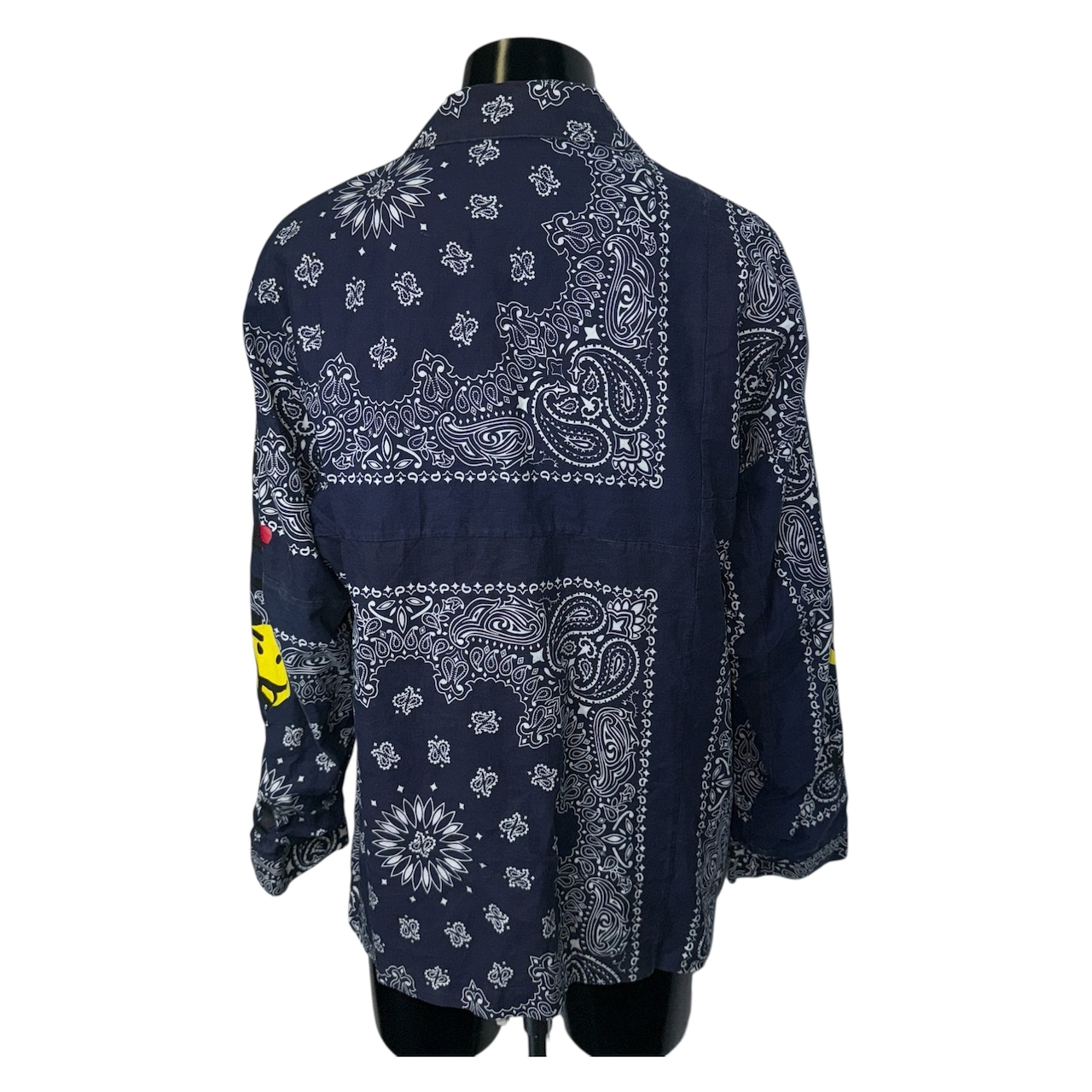 【READYMADE】 レディーメイド BANDANA SLEEPING SHIRT NAVY 1