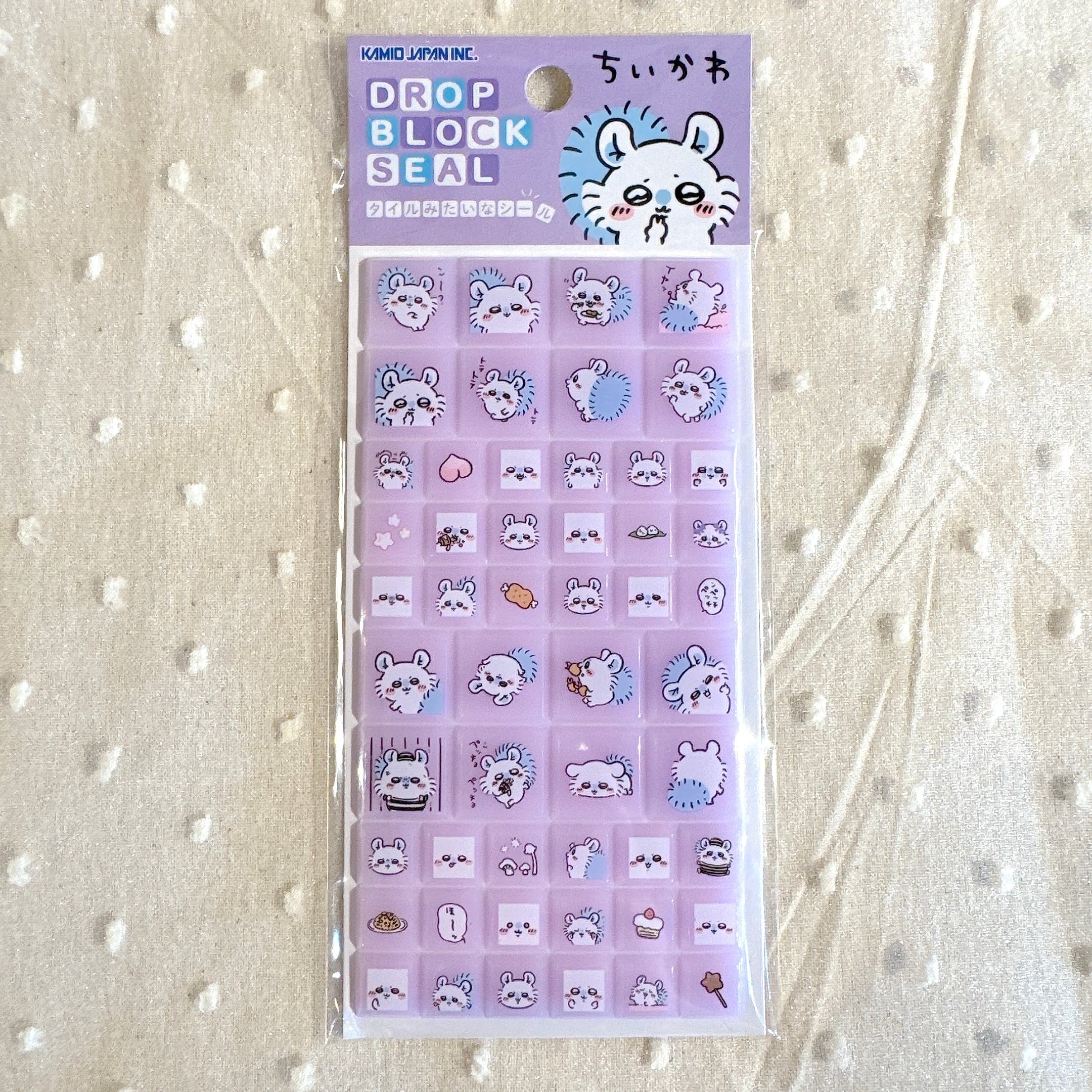 ちいかわ ドロップタイルシール