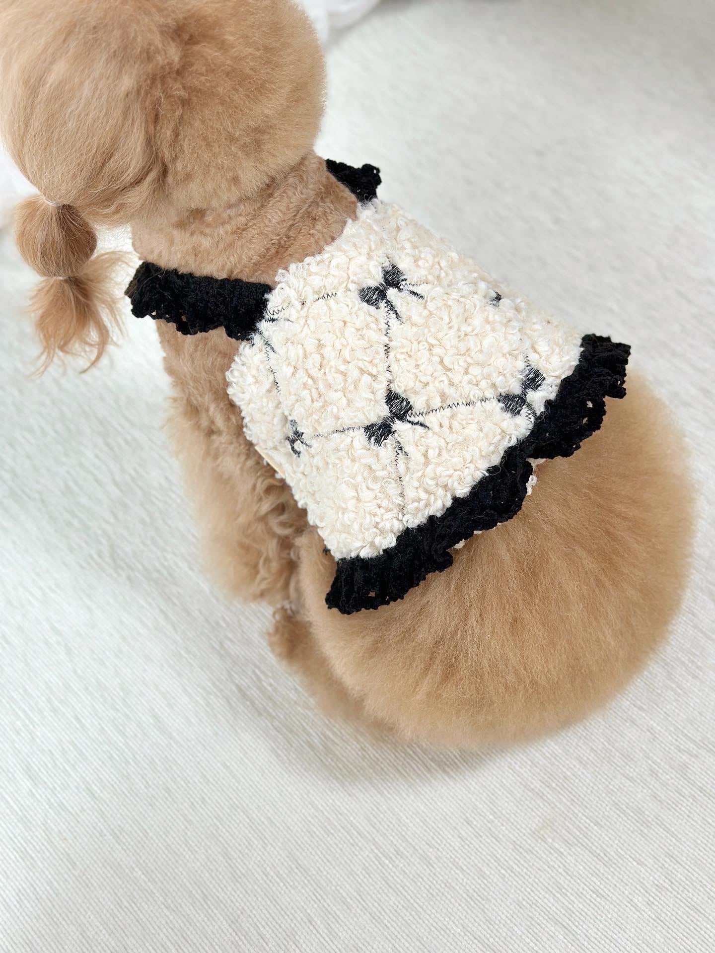 即納販売 lovely ribbon bustier （ivory/black）ラブリーリボン