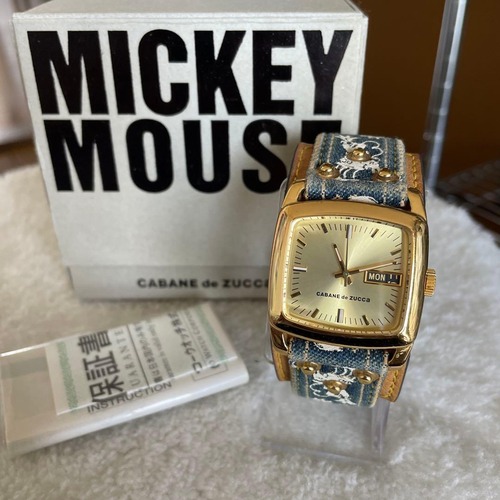 CABANE DE ZUCCA MICKEY DISNEY 腕時計　#4482