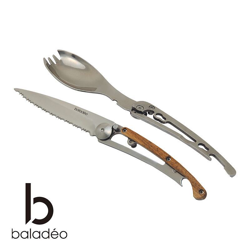 Baladeo バラデオ Cutlery Set Ultimate 0115 アウトドア サバイバル キャンプ グッズ カトラリー セット Greenfield Od グリーンフィールド アウトドア