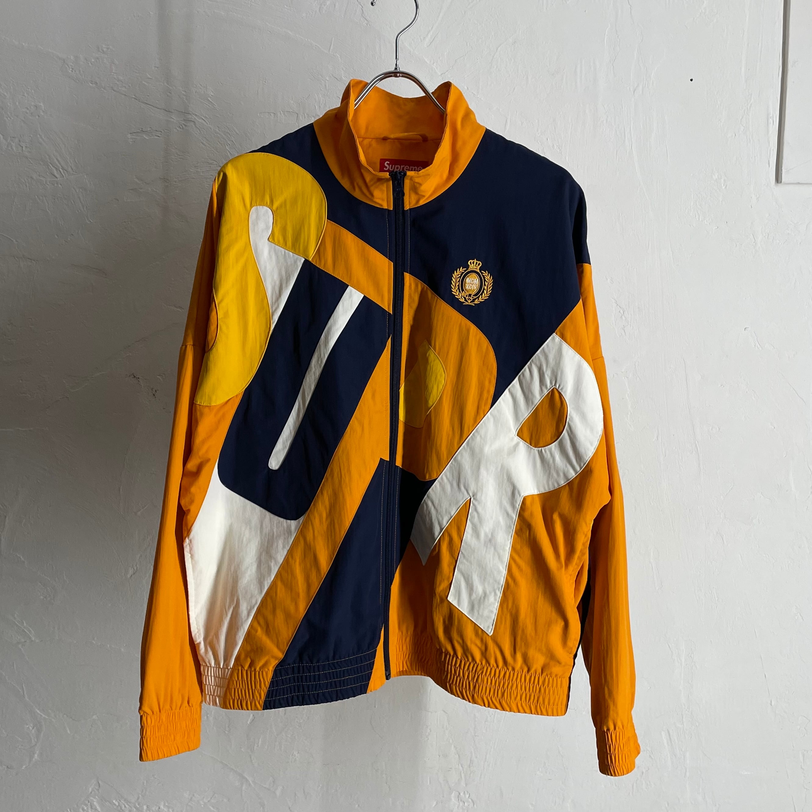 20SS SUPREME Big Letter Track Jacket