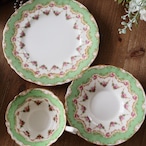 Royal Doulton|ロイヤルドルトン グリーン&ローズガーランド トリオ 英国アンティーク thumbnail 11