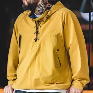 retro hooded jacket A0109