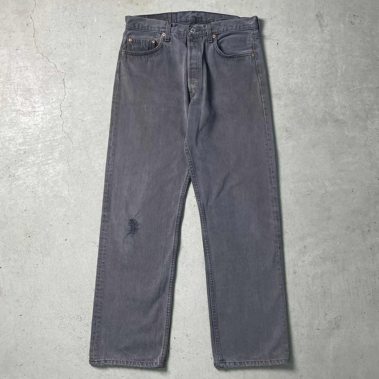 90年代 USA製 Levi's リーバイス 501 グレーデニム ブラックデニム