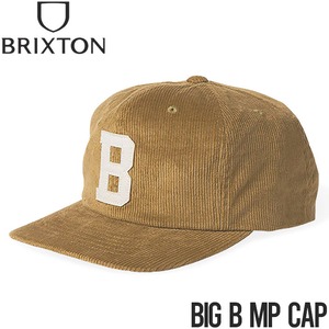 ストラップキャップ 帽子 BRIXTON ブリクストン BIG B MP CAP 11158 SNDCD 日本代理店正規品