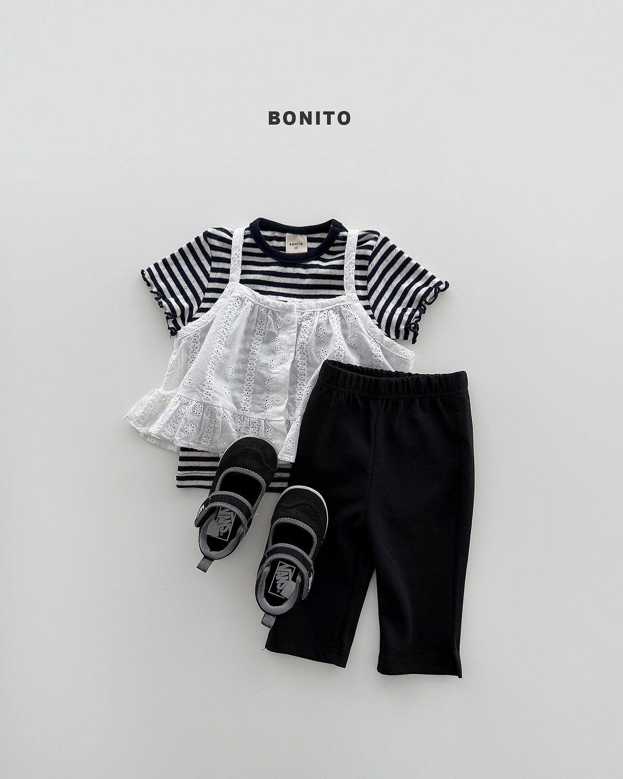[BONITO] Capri 3/4 Pants (JS/JM) / [보니토] 카프리7부팬츠 (JS/JM)