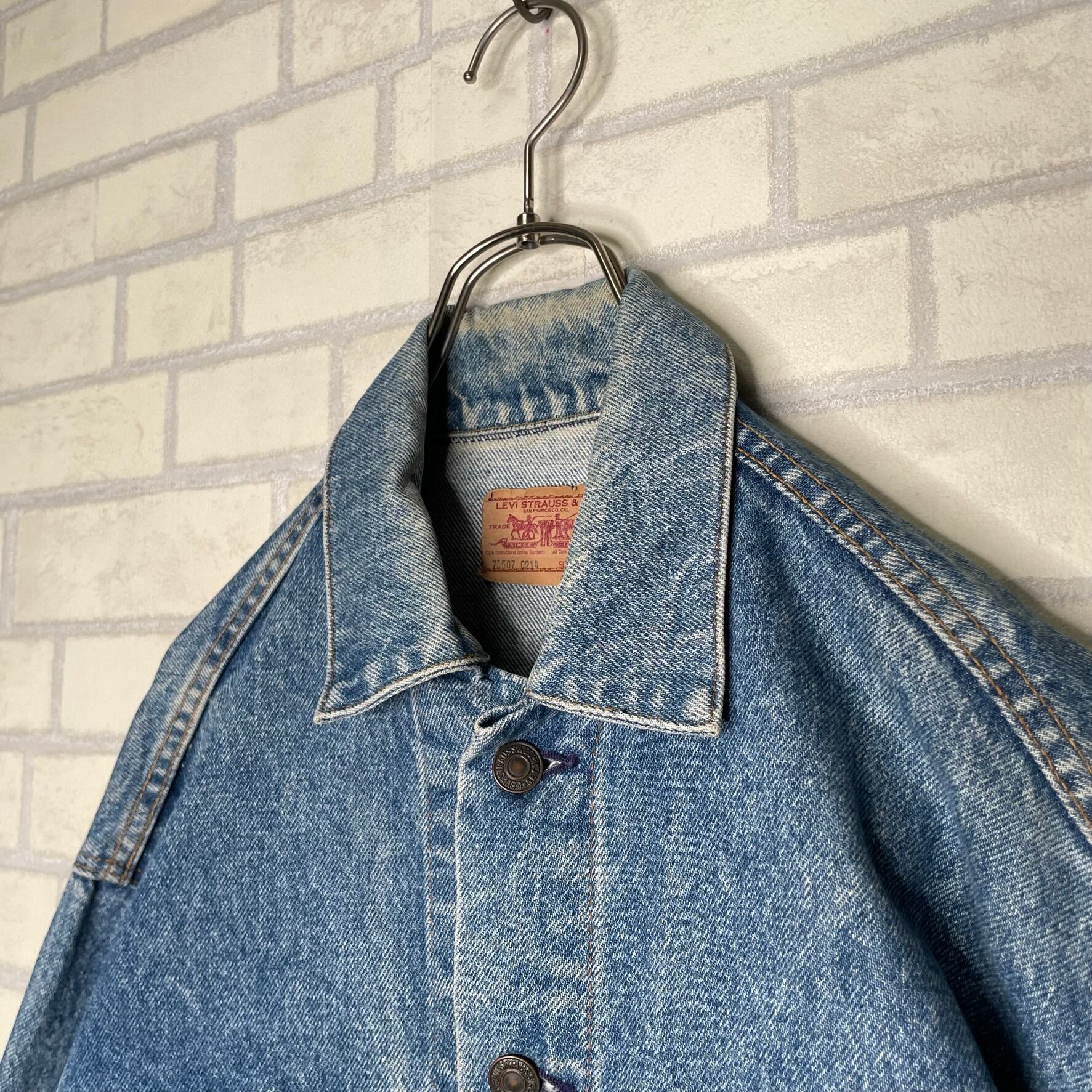 Made in USA】Levi's デニムジャケット S（L相当） ブランドタグ