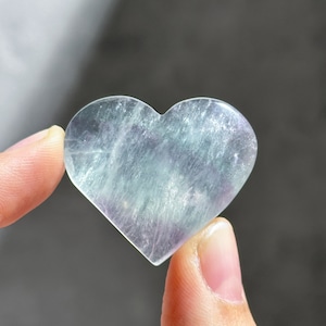 レインボーフローライト ハート73◇ Rainbow Fluorite ◇天然石・鉱物・パワーストーン