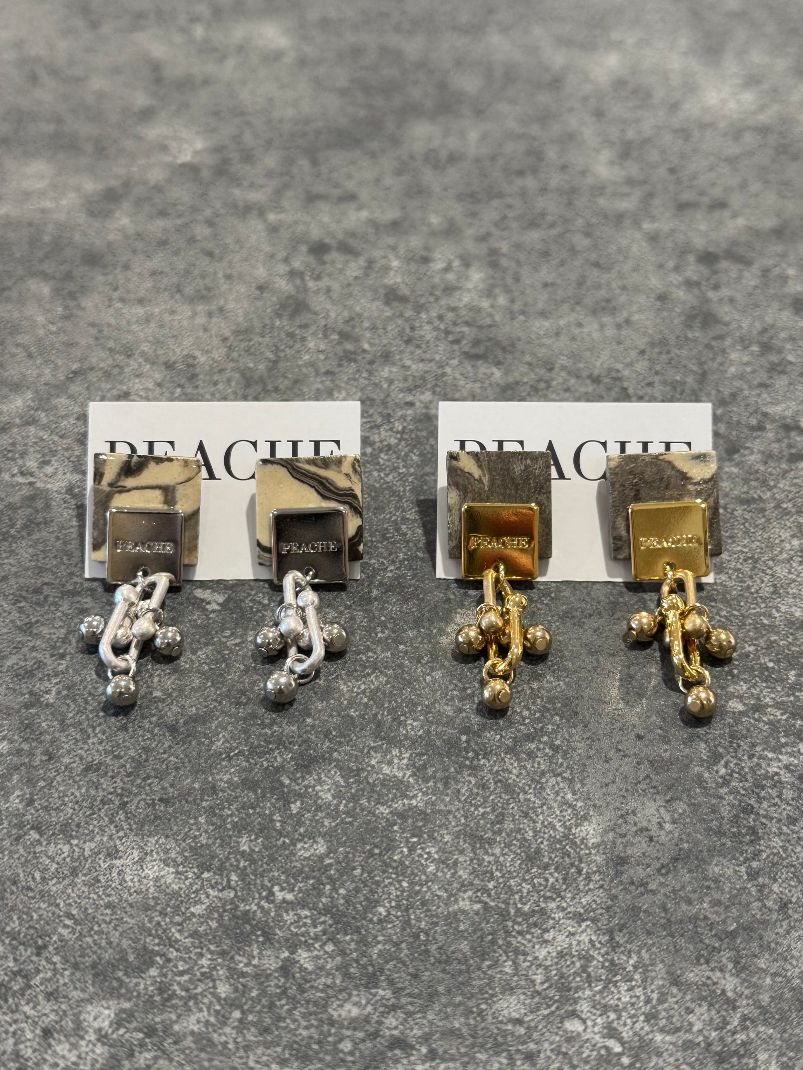pottery square plate drop gauge link dot