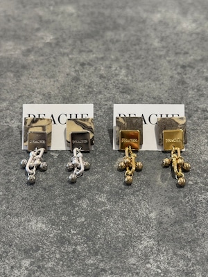 pottery square plate drop gauge link dot