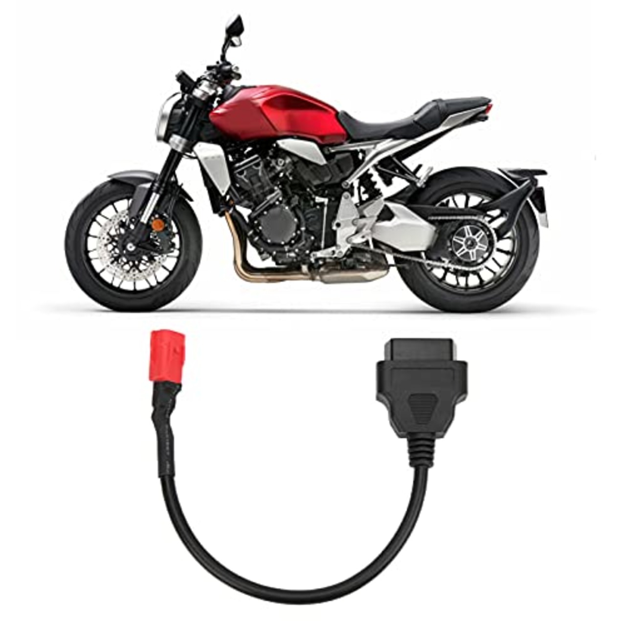 Yctze OBDケーブル 16Pinから6Pin診断スキャナーアダプター for バイク用診断ツール OBD診断アダプター モーターサイクル用診断コネクタ