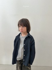 韓国子供服 / Digreen / 26Autumn / denim shirt / シャツ *S~XXL*