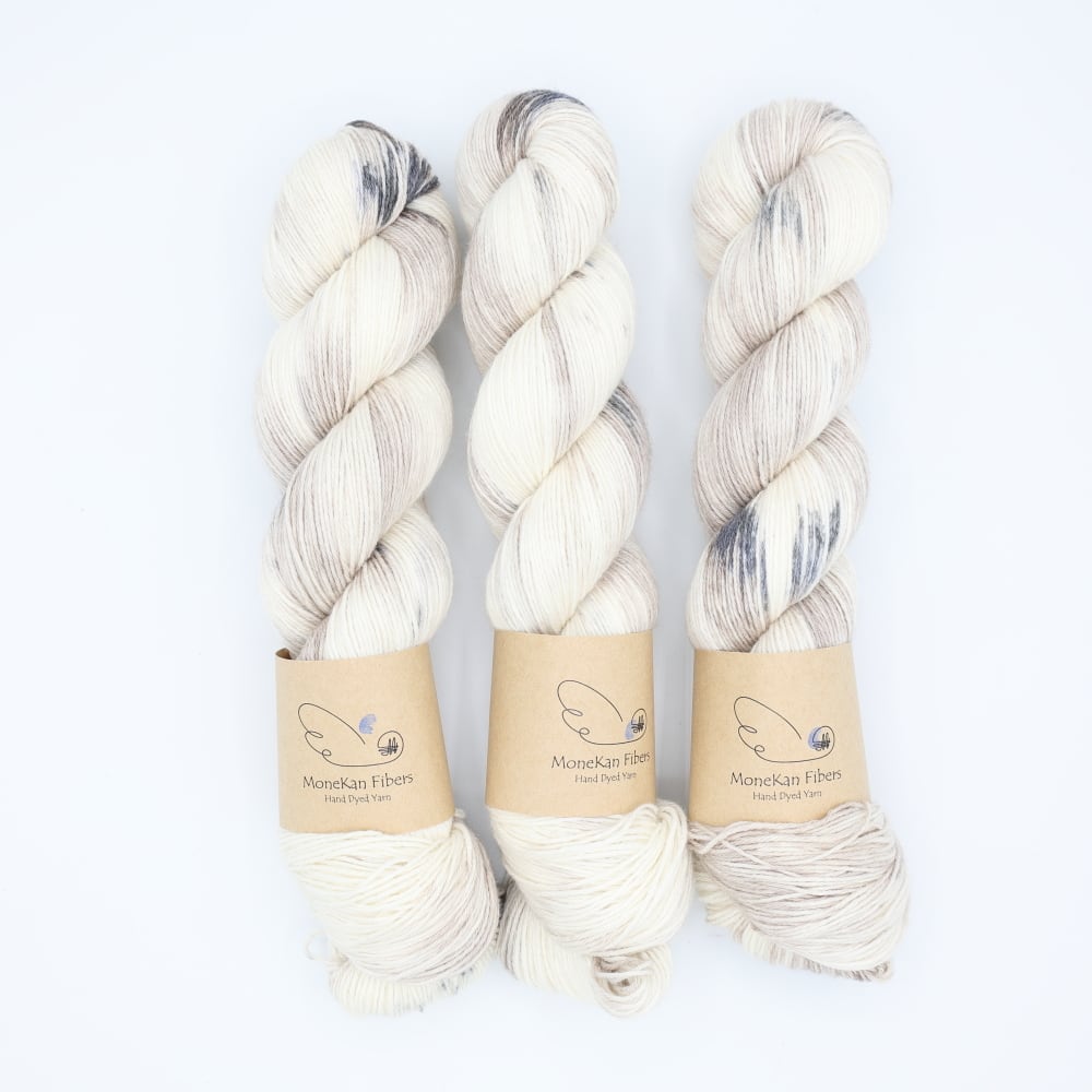 Cotton Half Wool Half - Chigasaki C - | MoneKan Fibers