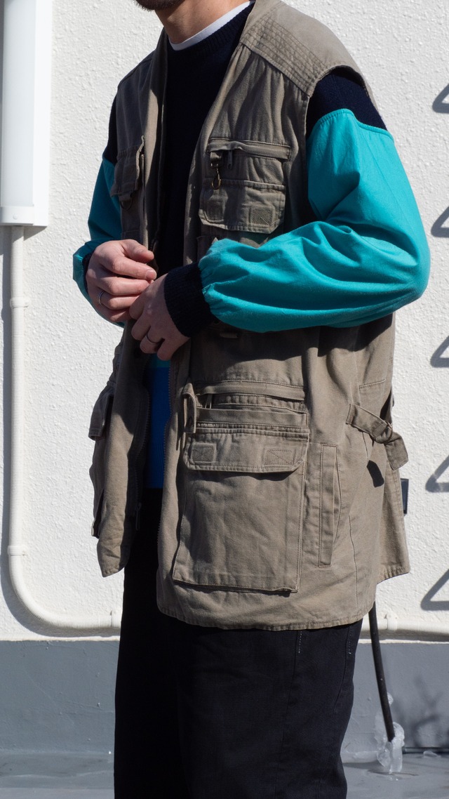 "ORVIS" '90s vintage Safari vest