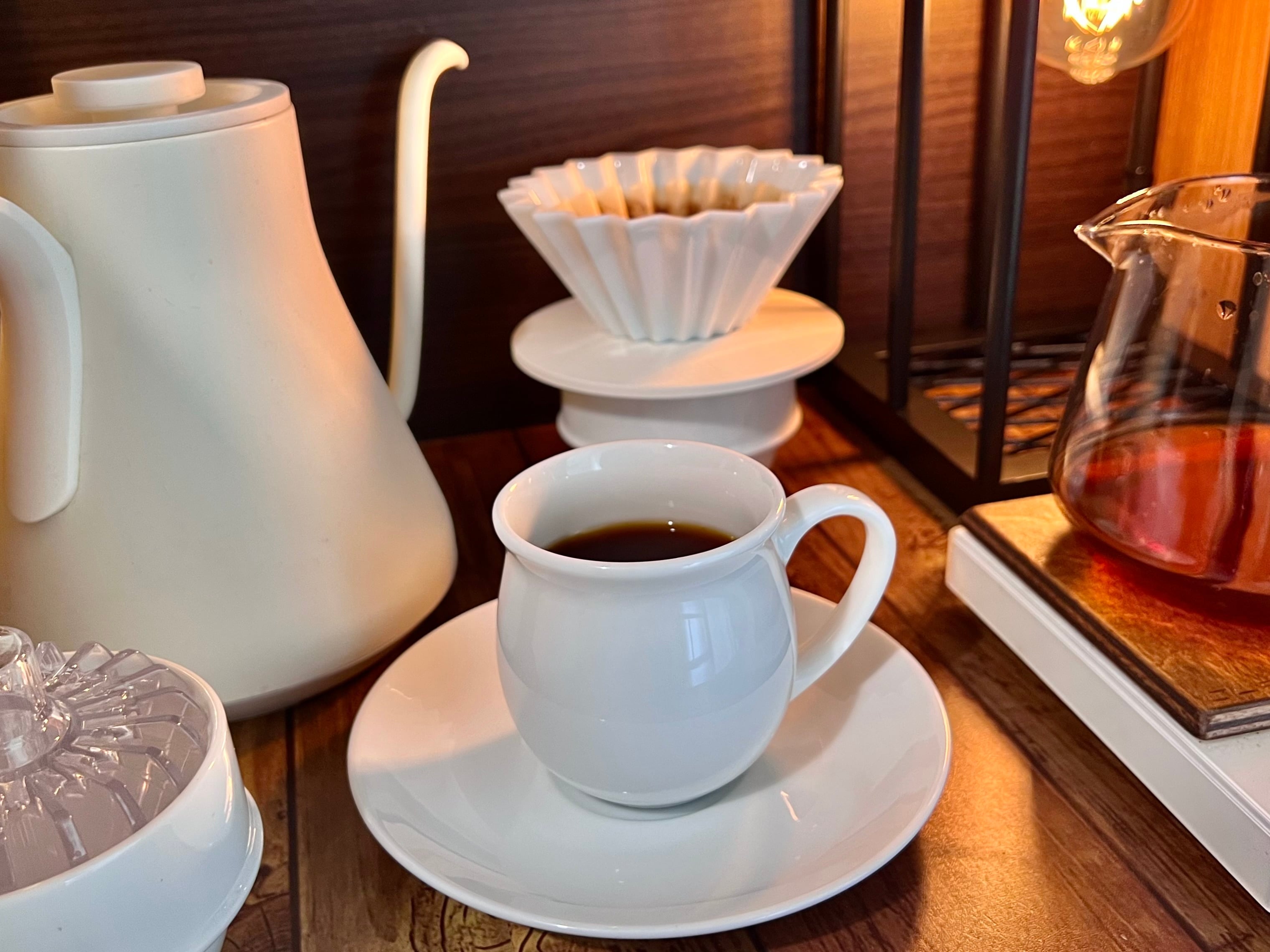 ORIGAMI ピノアロマカップ ホワイト | COFFEE LAB KOMAMEYA