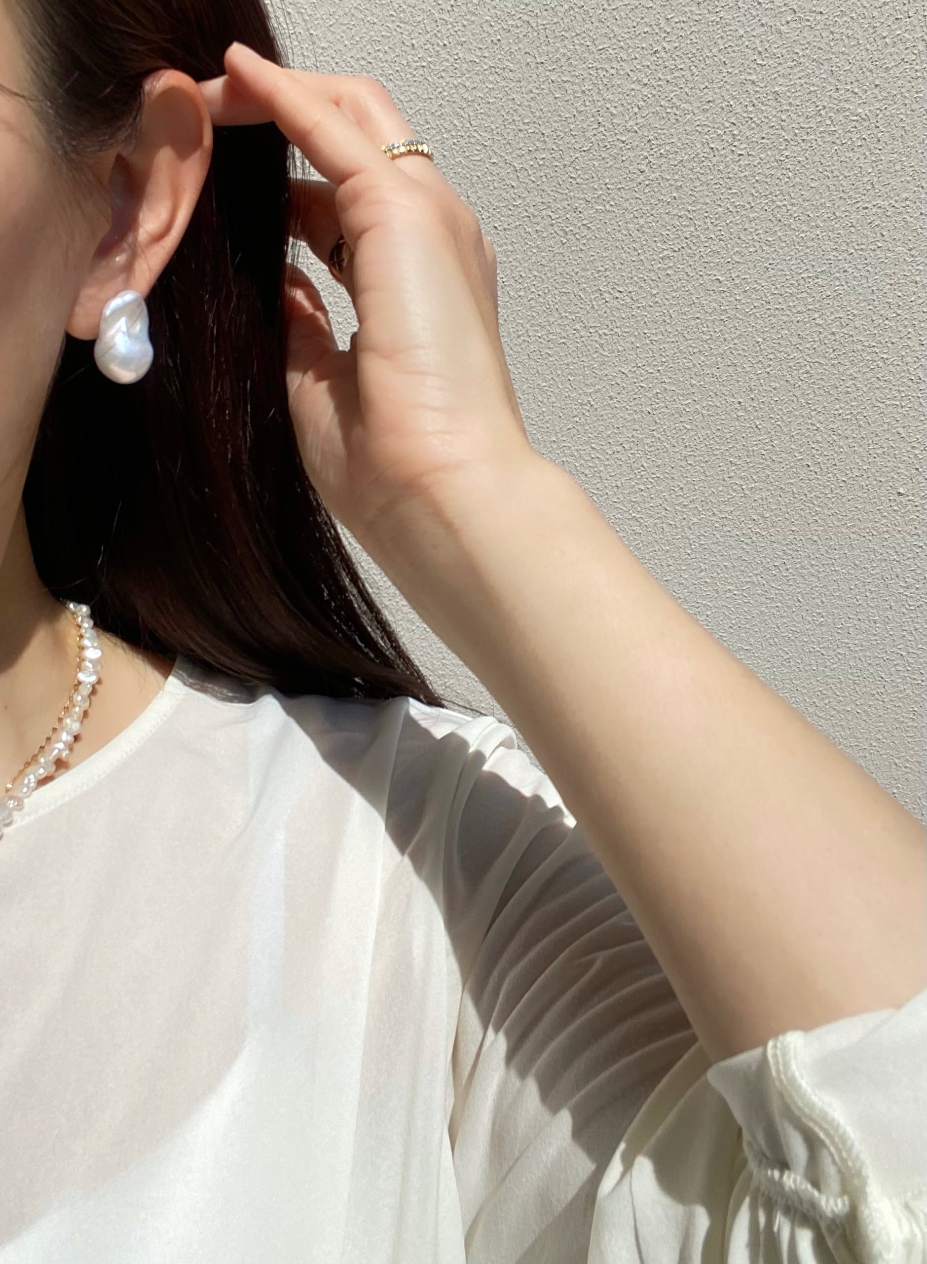 パールselect】Sランク oyster baroque pearlearrings 1～6 | elem