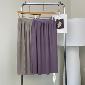 プリーツ フレア ロング スカート 10259