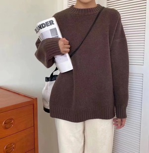 クルーネック ニット AJ2205-D13