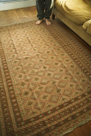 1528-Vintage Mashwani rug