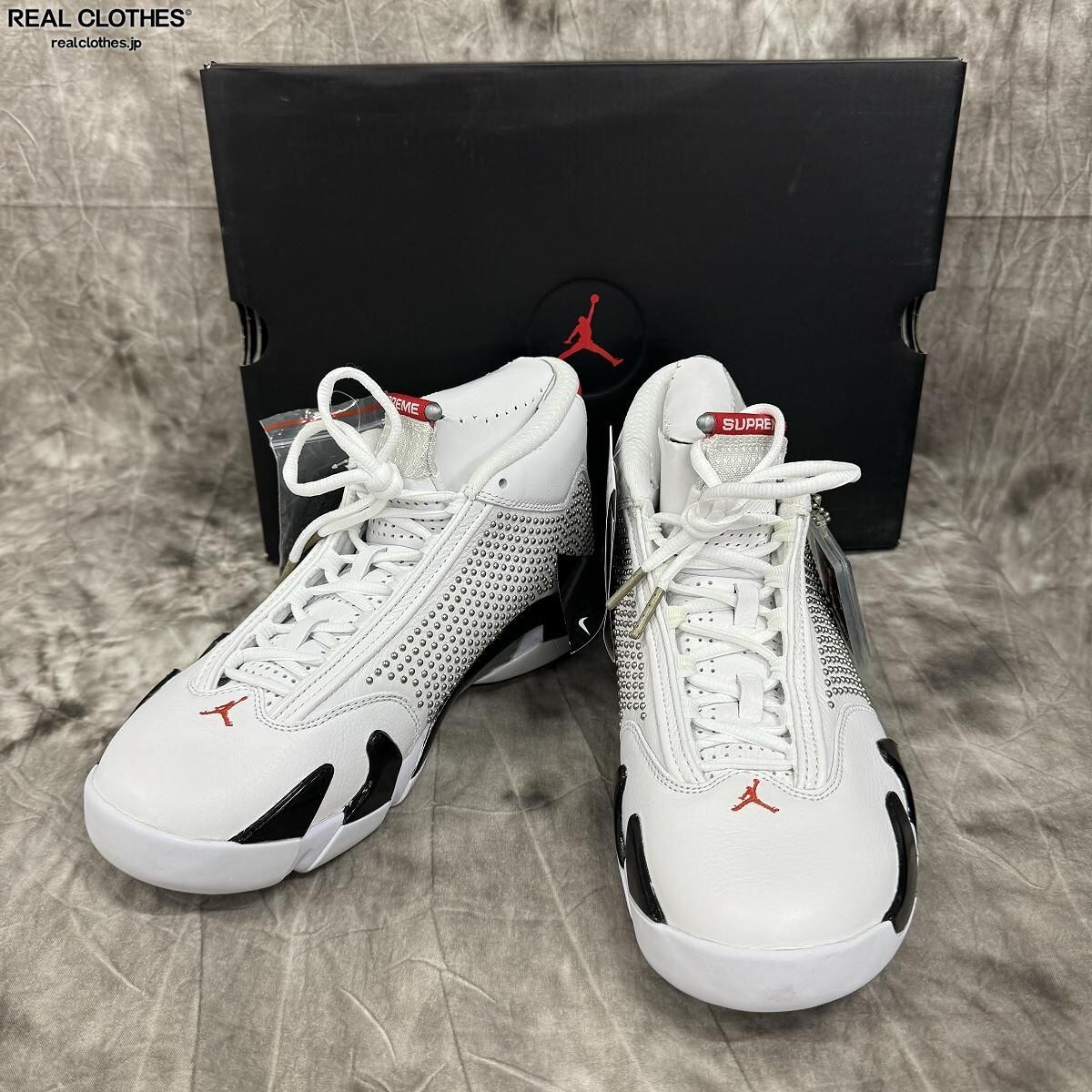 Supreme Airjordan14 Retro witite　27.5cm