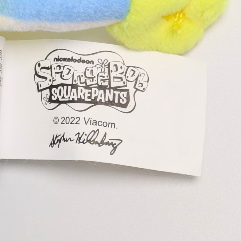 【 SpongeBob SquarePants ( スポンジボブ )  】スポンジボブ パジャマコスチューム with 『Need Sleep』枕ver.  / ぬいぐるみキーホルダー / プラッシュキーホルダー 〚アメリカン雑貨 アメトイ〛