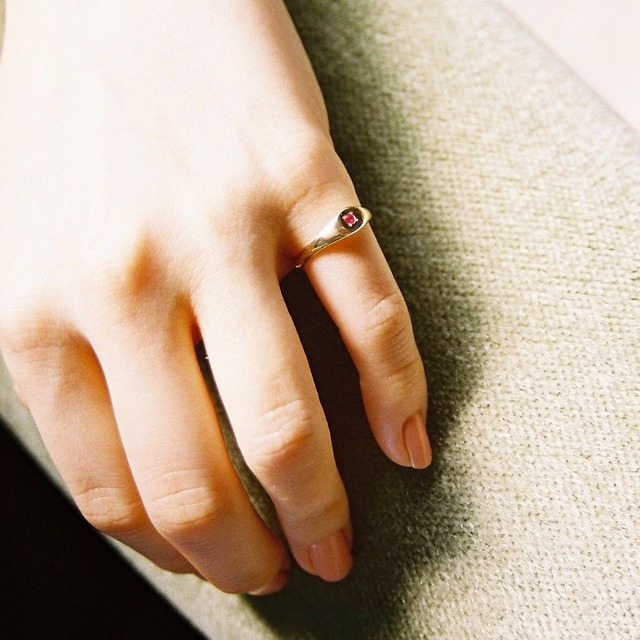 PISCES / "Amulet" Ring with One Eye - K10