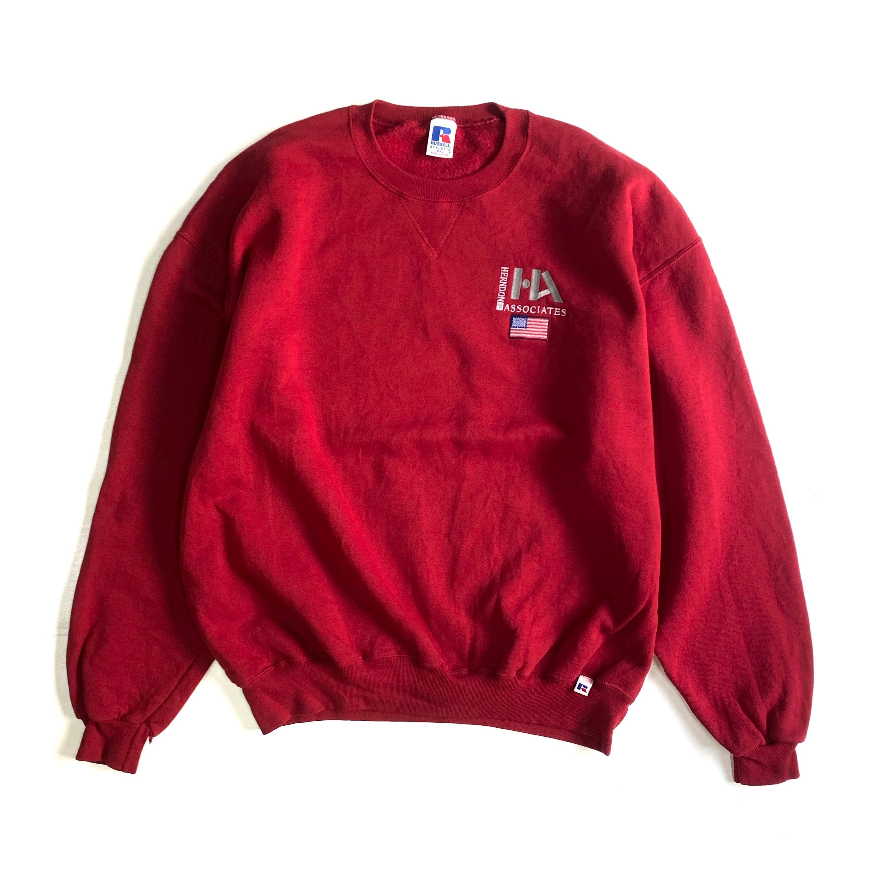 ビッグサイズ RUSSEL ATHLETIC ラッセルアスレチック 企業ロゴ 刺繍