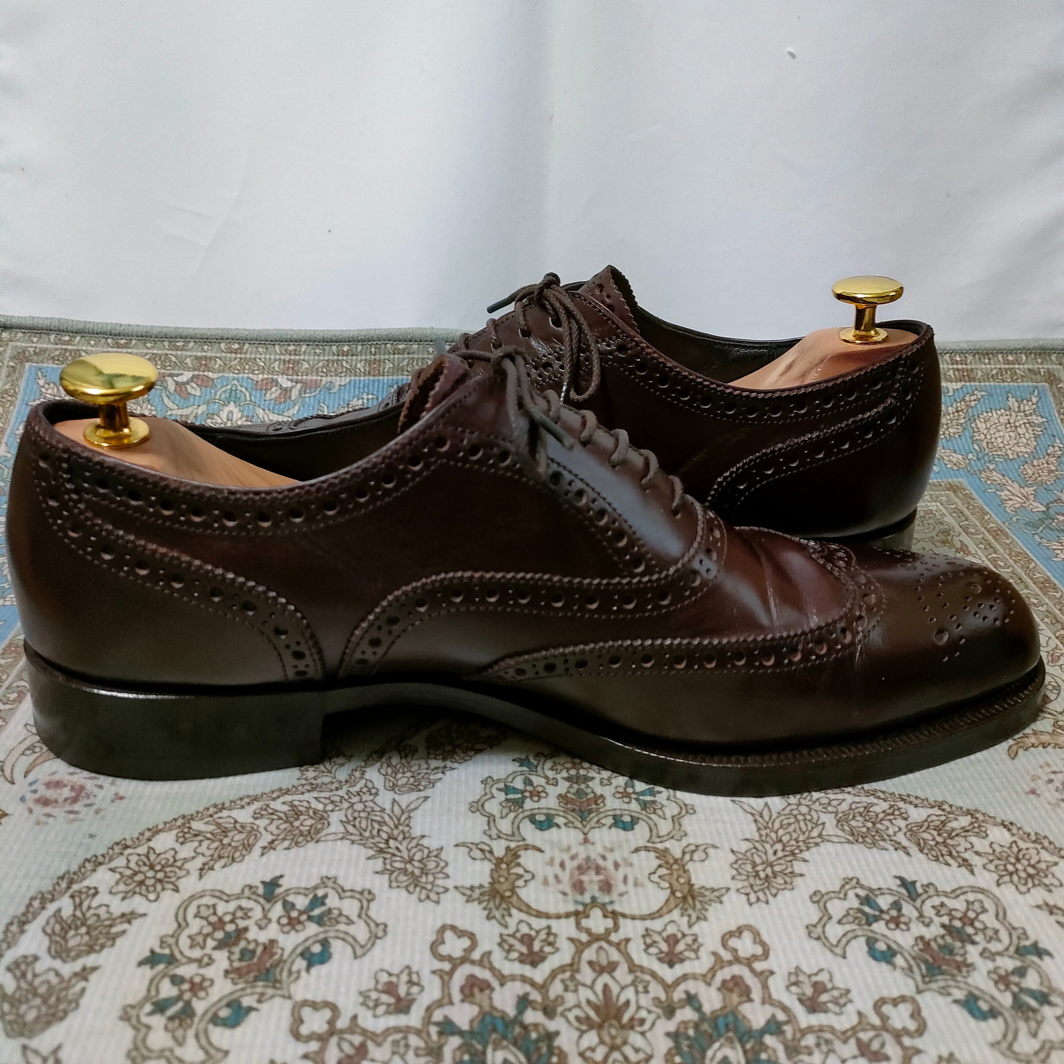 395.CROCKETT&JONES GILBERT ウィングチップ　6.5E