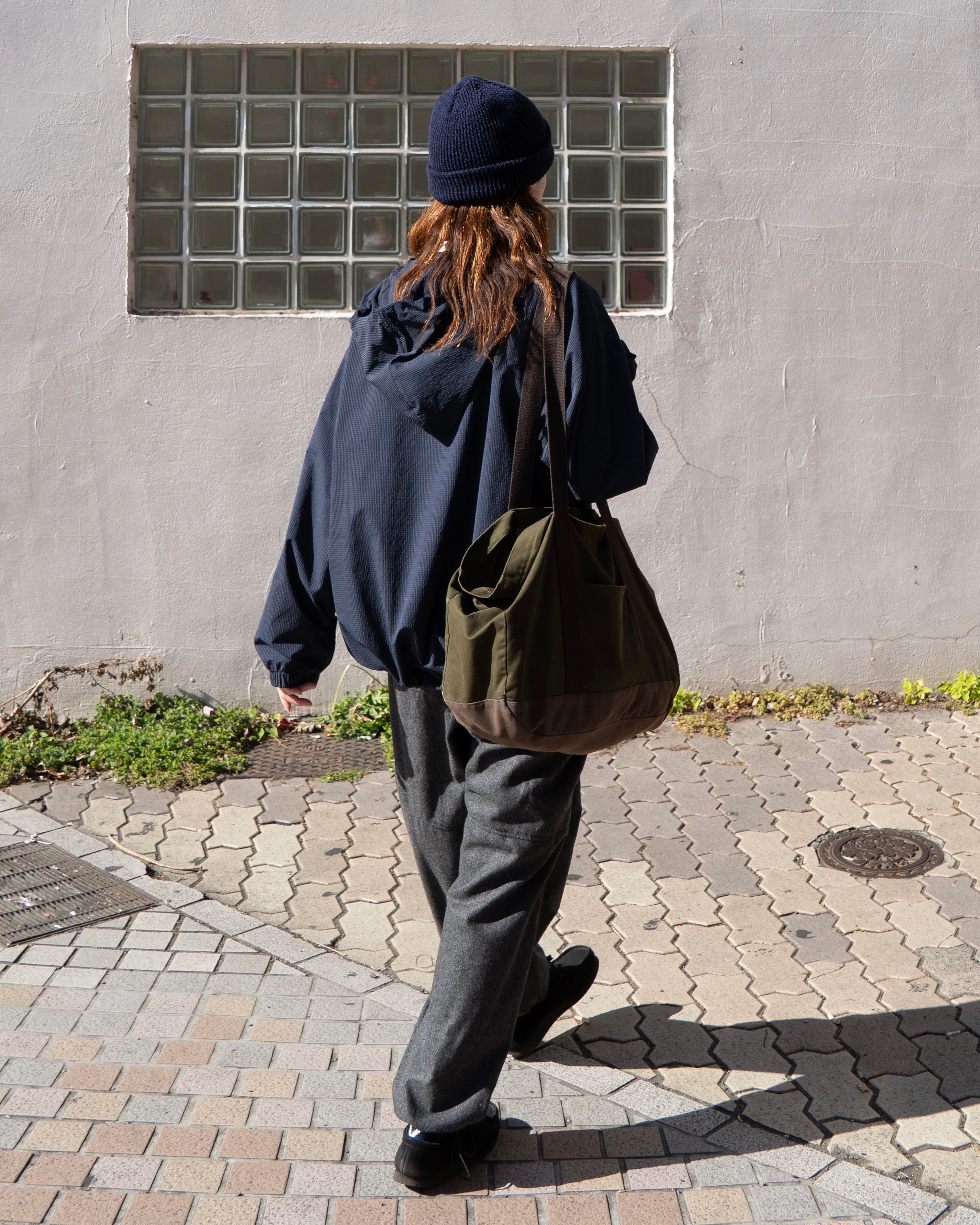 MINI GRAPH CHECK ANORAK NAVY | What's up?