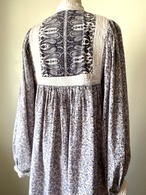 Indian Cotton  Dress (WHITE)