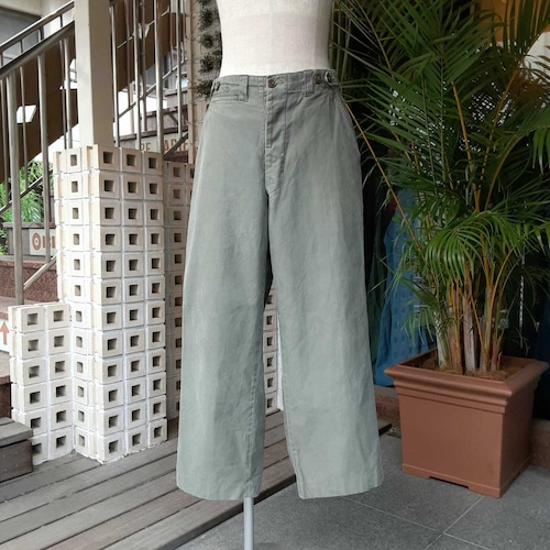 40's US army M-43 field pants / 40年代~ アメリカ軍 M-43 フィールドパンツ