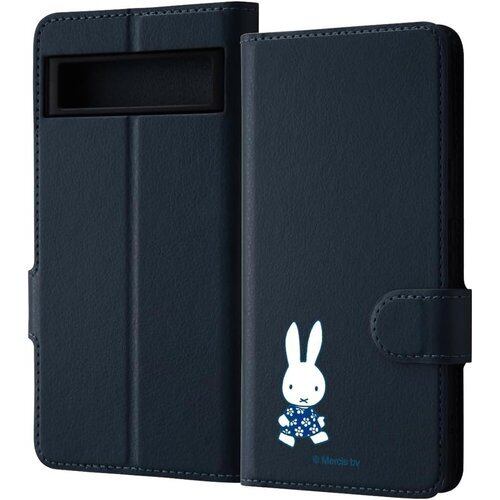 イングレム Google Pixel 7a ケース/ミッフィー/手帳型 薄型 軽量 レザー カード収納豊富 マグネットフリップ スタンド機能 シンプル / ミッフィー_てくてく 2263