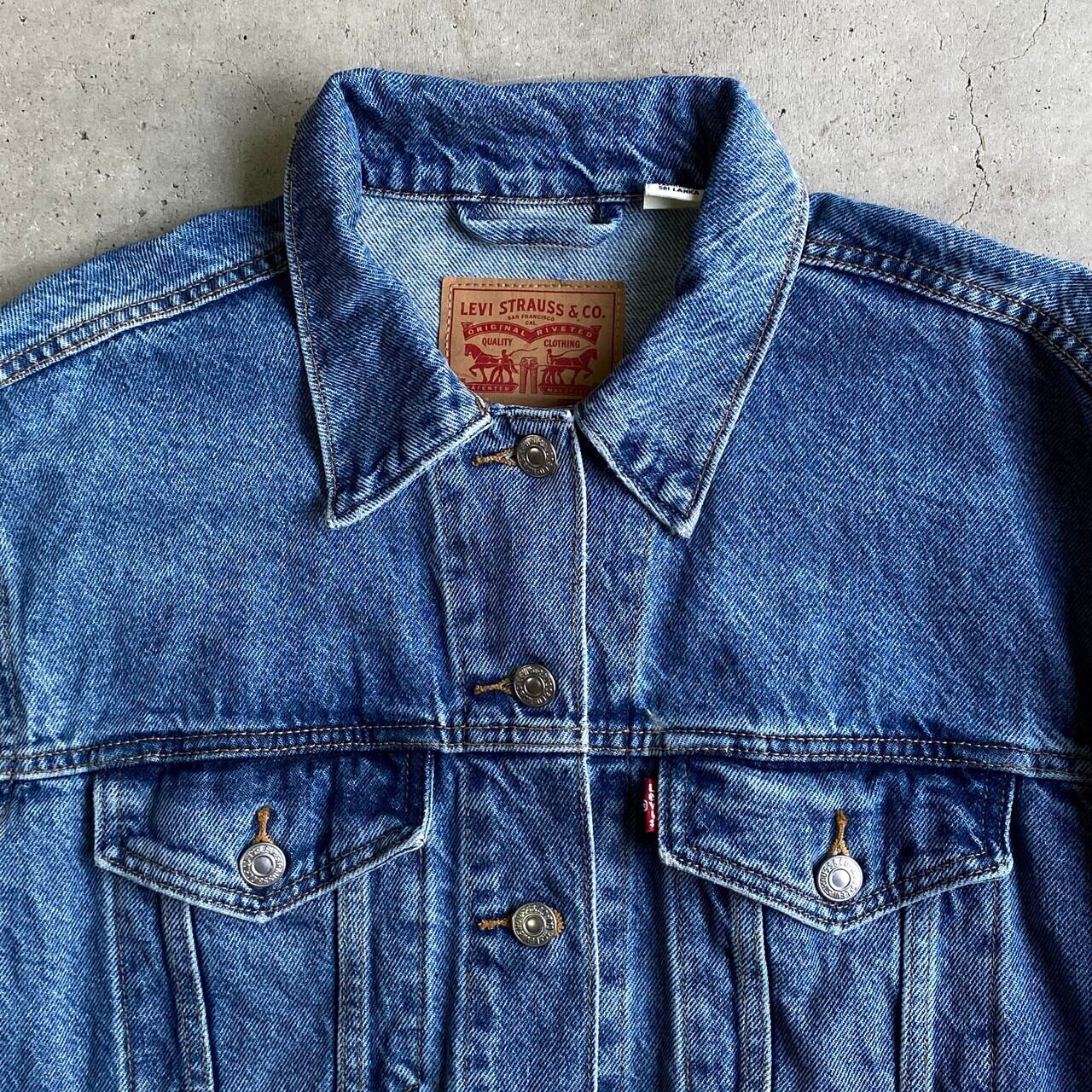 Levi's リーバイス デニムジャケット レディースL メンズ ユニセックス