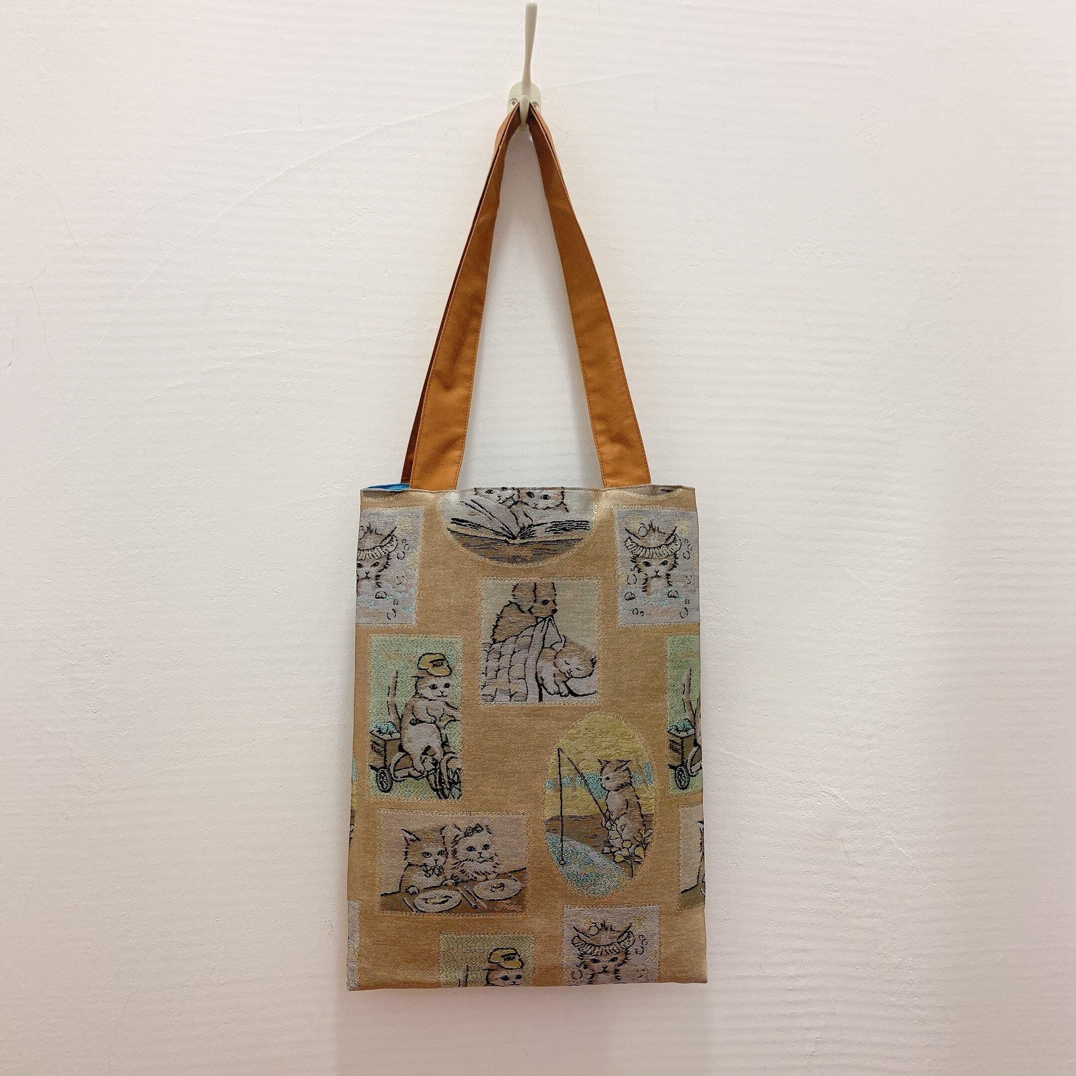 yukiemon】オリジナルジャガードバッグ【ユキエモン】 | die quelle.