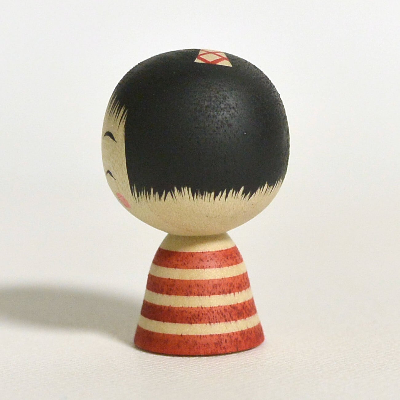 小寸こけし（ミニこけし） 約1寸 約3.5cm 鈴木明 工人（作並系）#2273