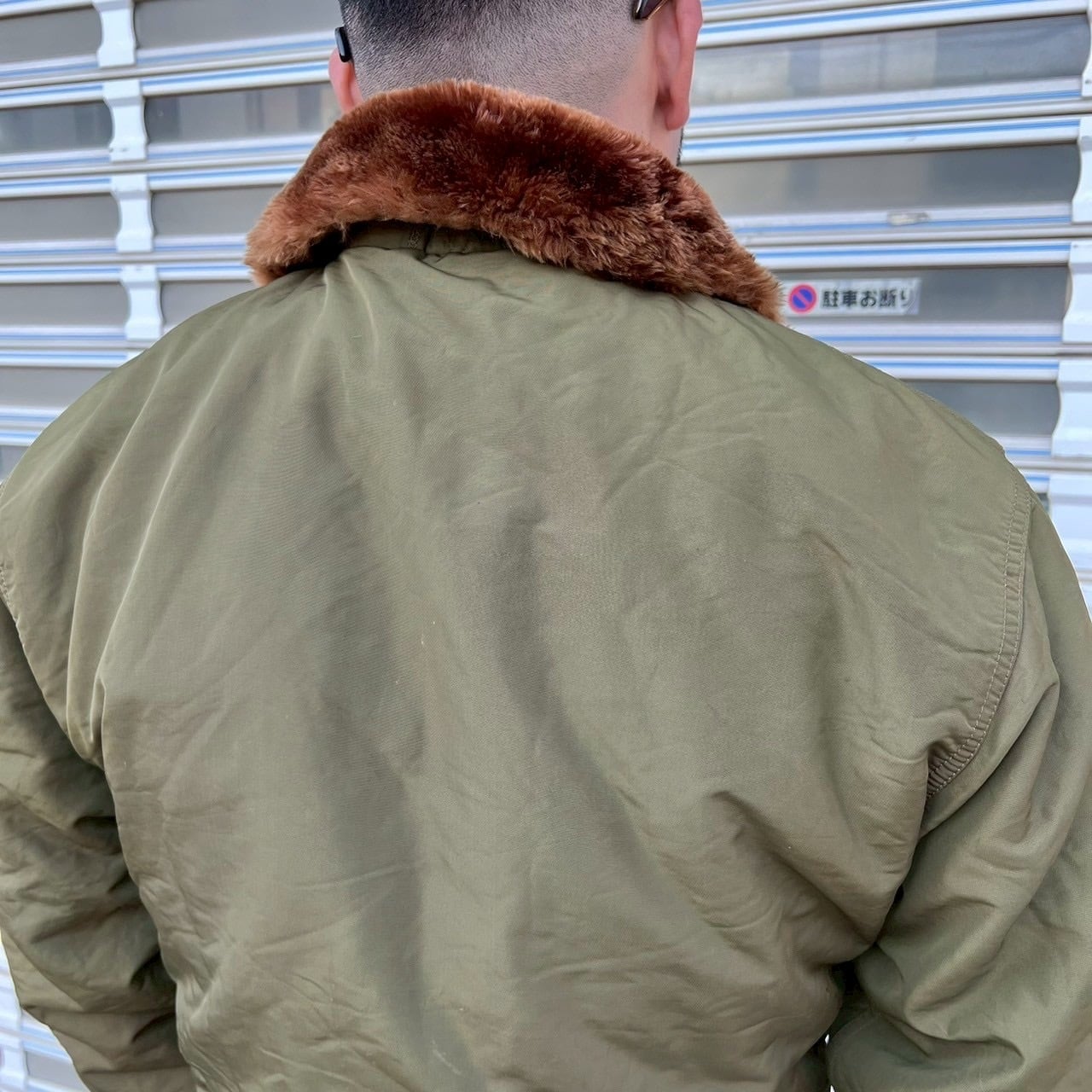 40s 米軍実物 U.S.NAVY 黒タグ AL-1 フライトスーツ カバーオール