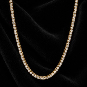 SOLEANCE Tennis Bracelet 3mm 8.5inch / Zircon / 316L