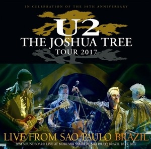 NEW  U 2 THE JOSHUA TREE TOUR 2017: SAO PAULO   2CDR  Free Shipping