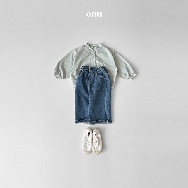 予約⌇ONU / Roll-up jeans