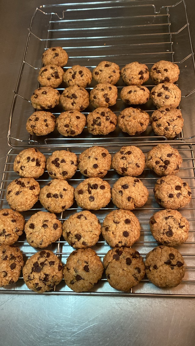 coconut choco cookie （vegan）4枚入り　