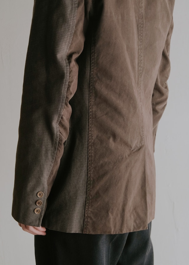 hussein chalayan 2B paneling tailored jacket