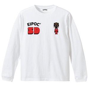 EIPOC PARIS "SD" L/S T-Shirts (Black/White)