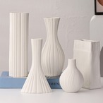 セラミック 花瓶 白花日和 蕾 陶器 白 フラワーベース デザイン インテリア オブジェ モダン つぼみ 花芽