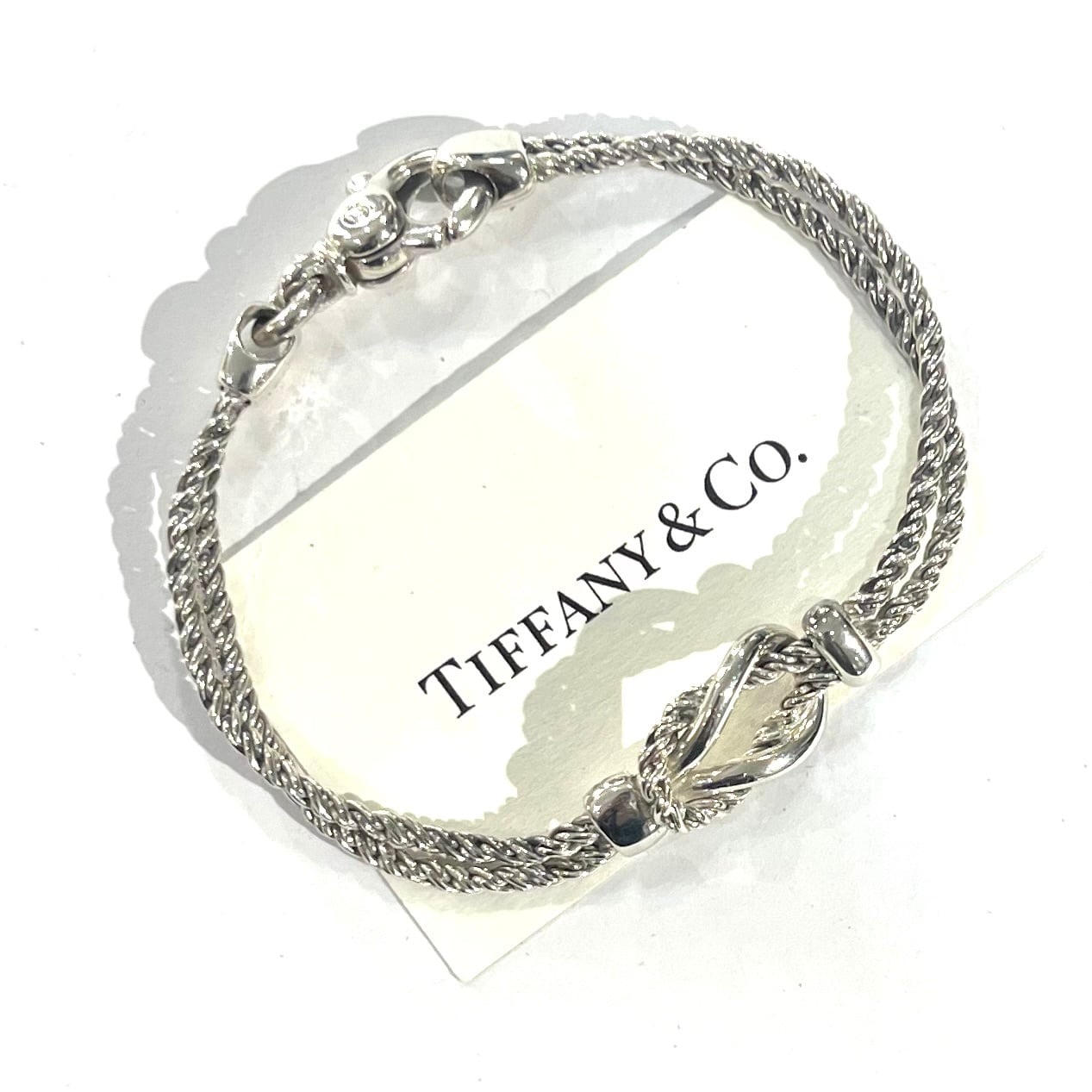 希少【TIFFANY&CO.】3002 ヴィンテージティファニー アンドコー ダブル