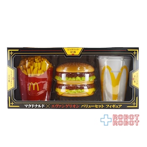 マクドナルド × エヴァンゲリオン バリューセットフィギュア 企業物
