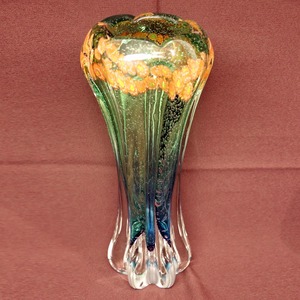 ガラス・花瓶・花器・No.181104-34・梱包サイズ80