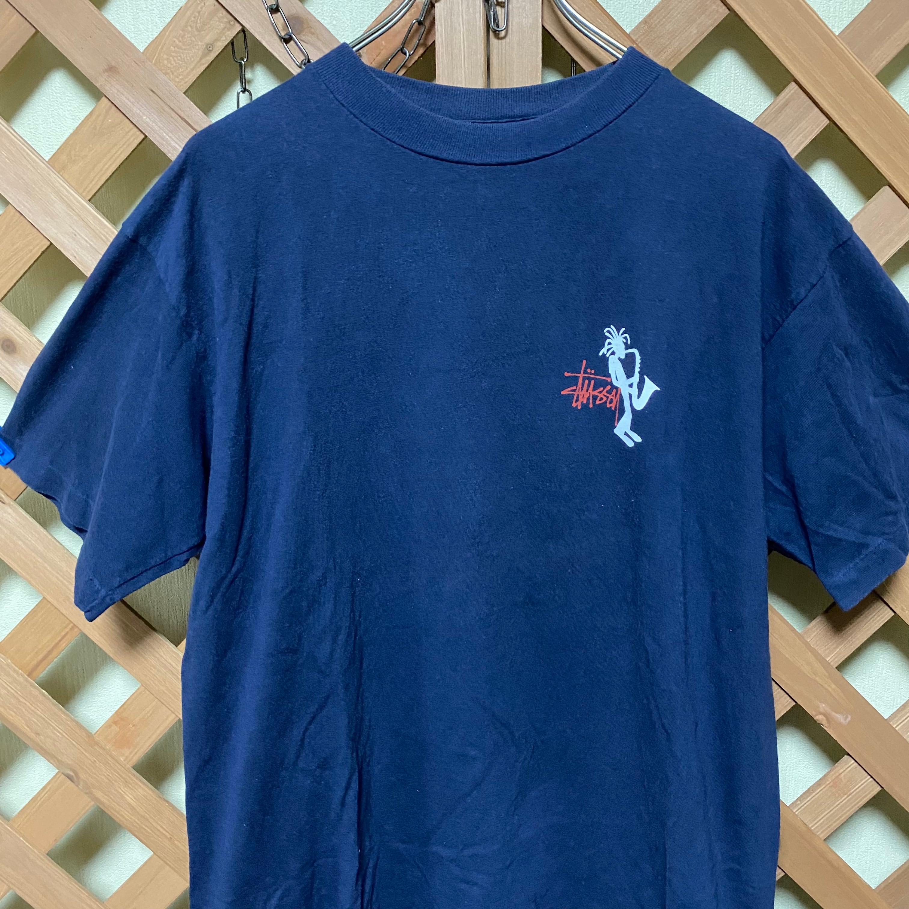 Old stussy Tシャツ 90s シャドーマン USA製 ジャズマン | LUCKY BASE