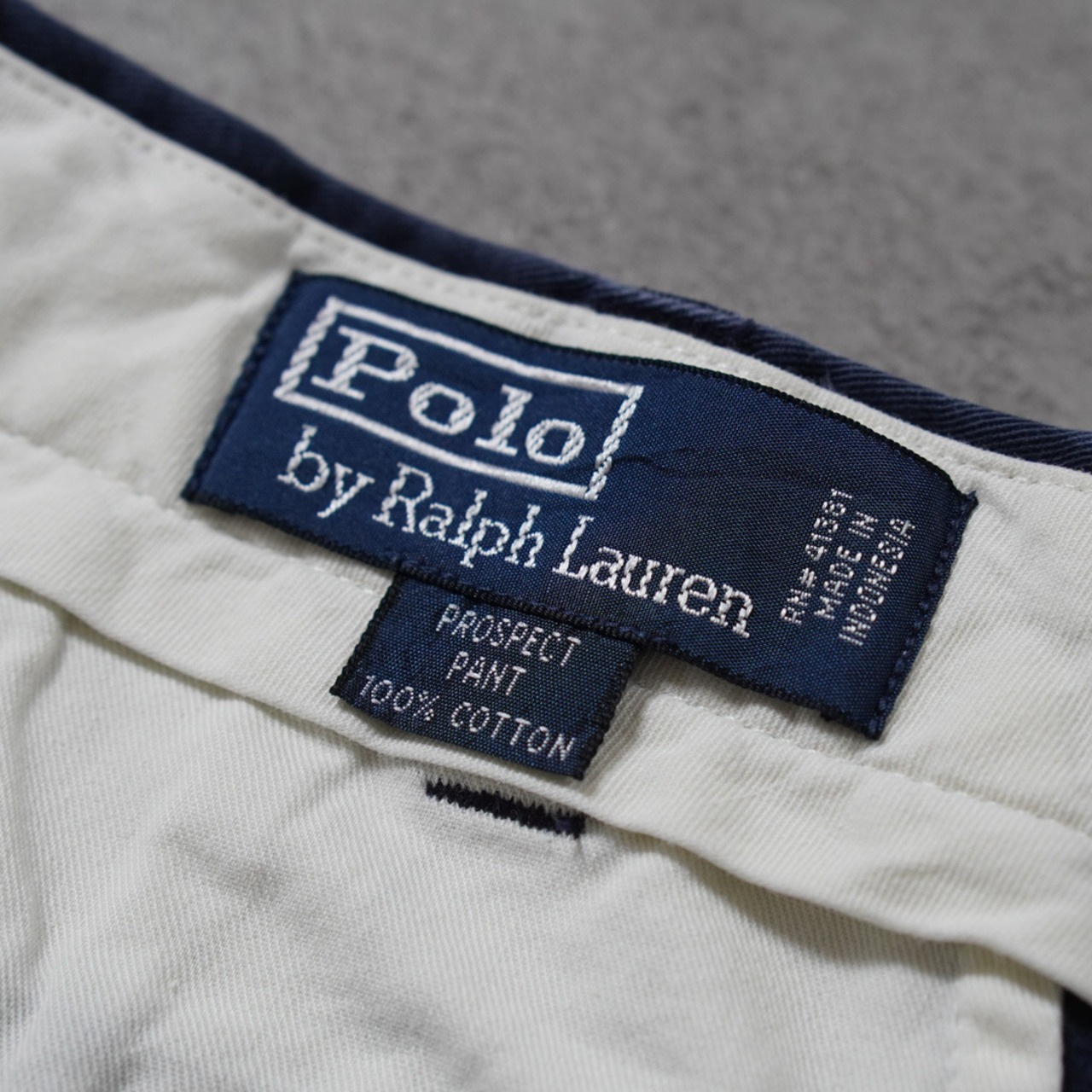 Polo by Ralph Lauren POLO CHINO "PROSPECT PANT" navy W32.5L29相当 古着 - 11